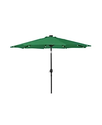 WestinTrends 9 ft. Patio Solar Power Led lights Market Umbrella