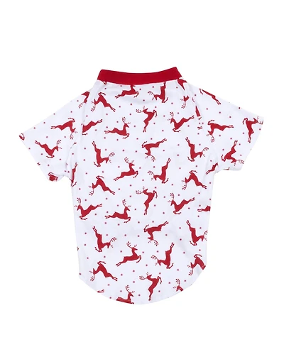 Leveret Big Dog Cotton Pajama Reindeer