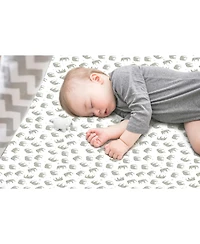 Bublo Baby Pack and Play Fitted Sheet, Portable Pack N Plays Mini Crib Sheets, 2 Pack Play Sheets