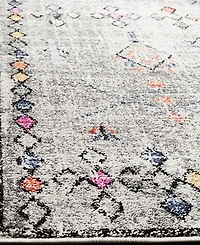 Safavieh Adirondack 210 Light Gray and Fuchsia 8' x 10' Area Rug