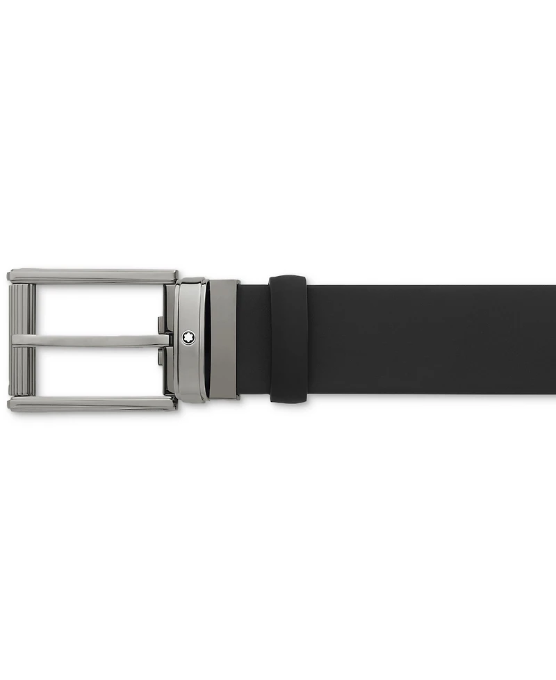 Montblanc Men's Pin-Buckle Leather Belt