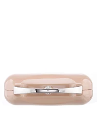 Nina Women's Metallic Minaudiere bag with Metal Handle
