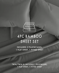 ienjoy Home Luxury Rayon from Bamboo 4-Pc. Sheet Set