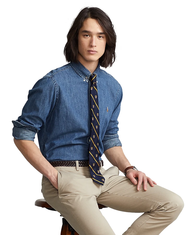 Polo Ralph Lauren Men's Classic-Fit Denim Shirt