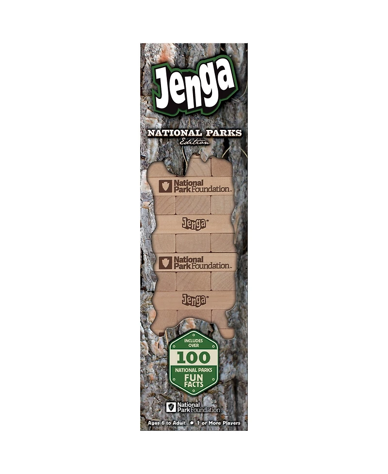 USAopoly Jenga National Parks Edition Game