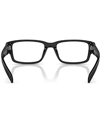 Prada Men's Rectangle Eyeglasses, Pr 07ZV55-o