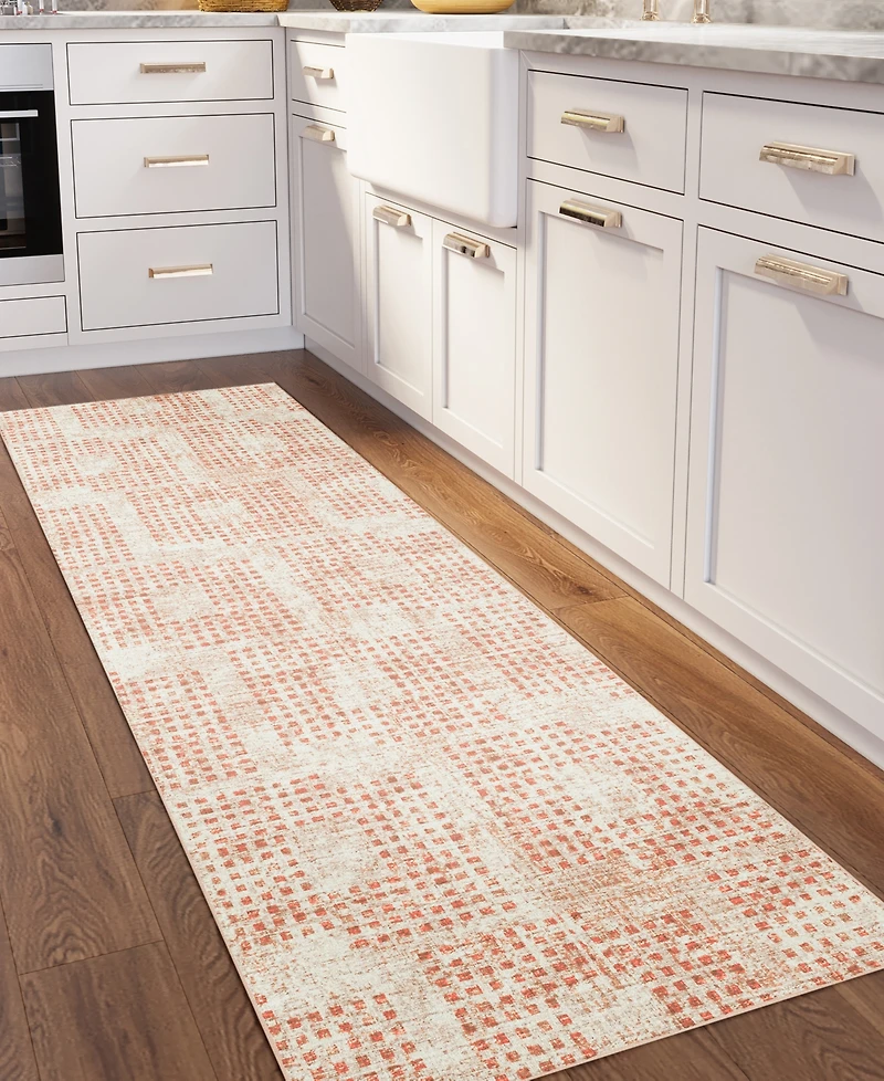 Dalyn Delano Washable DA1 2'6" x 8' Runner Area Rug