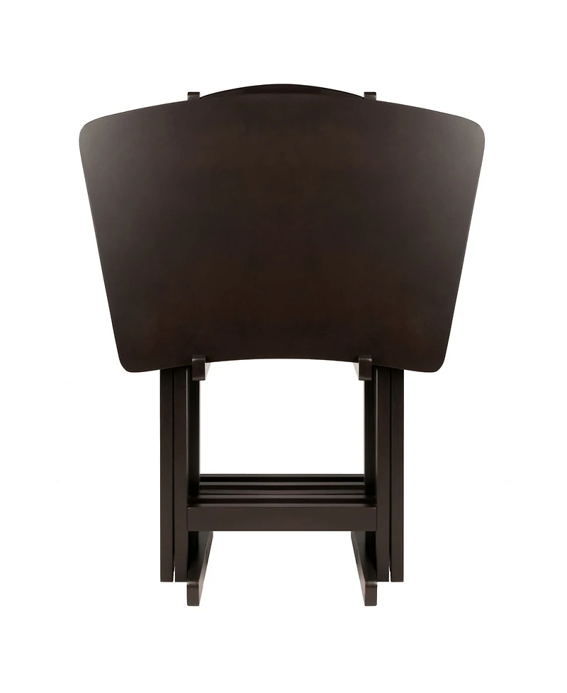 Winsome Anila 5-Piece Wood Snack Table Set