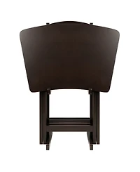 Winsome Anila 5-Piece Wood Snack Table Set