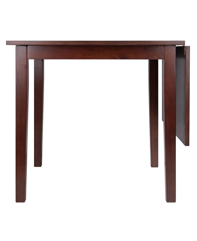 Winsome Perrone 29.13" Wood Drop Leaf Dining Table