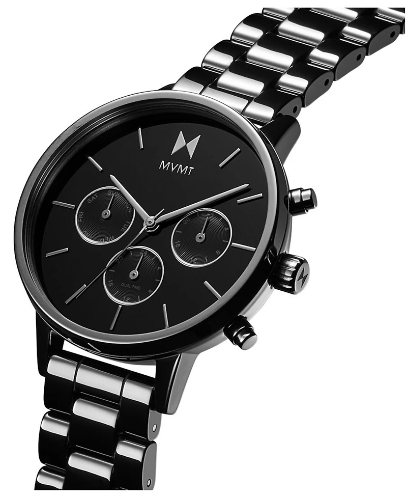 Mvmt Women's Nova Ceramic Black Bracelet Watch, 38mm