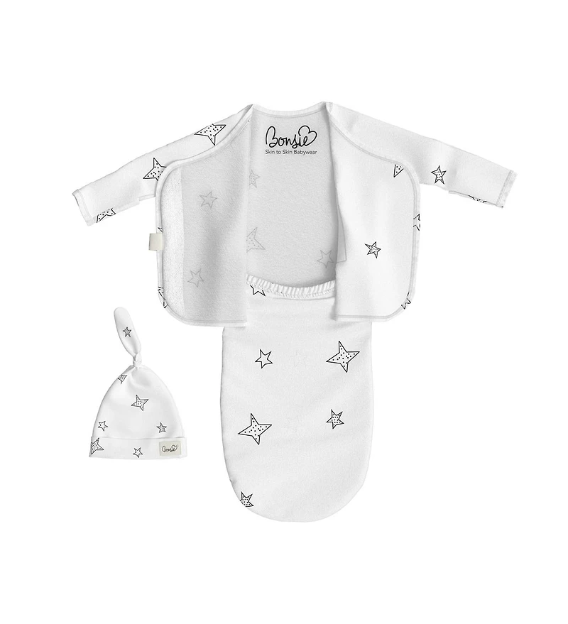 Bonsie Baby Skin to Boy, Bag and Hat Set