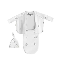Bonsie Baby Skin to Boy, Bag and Hat Set