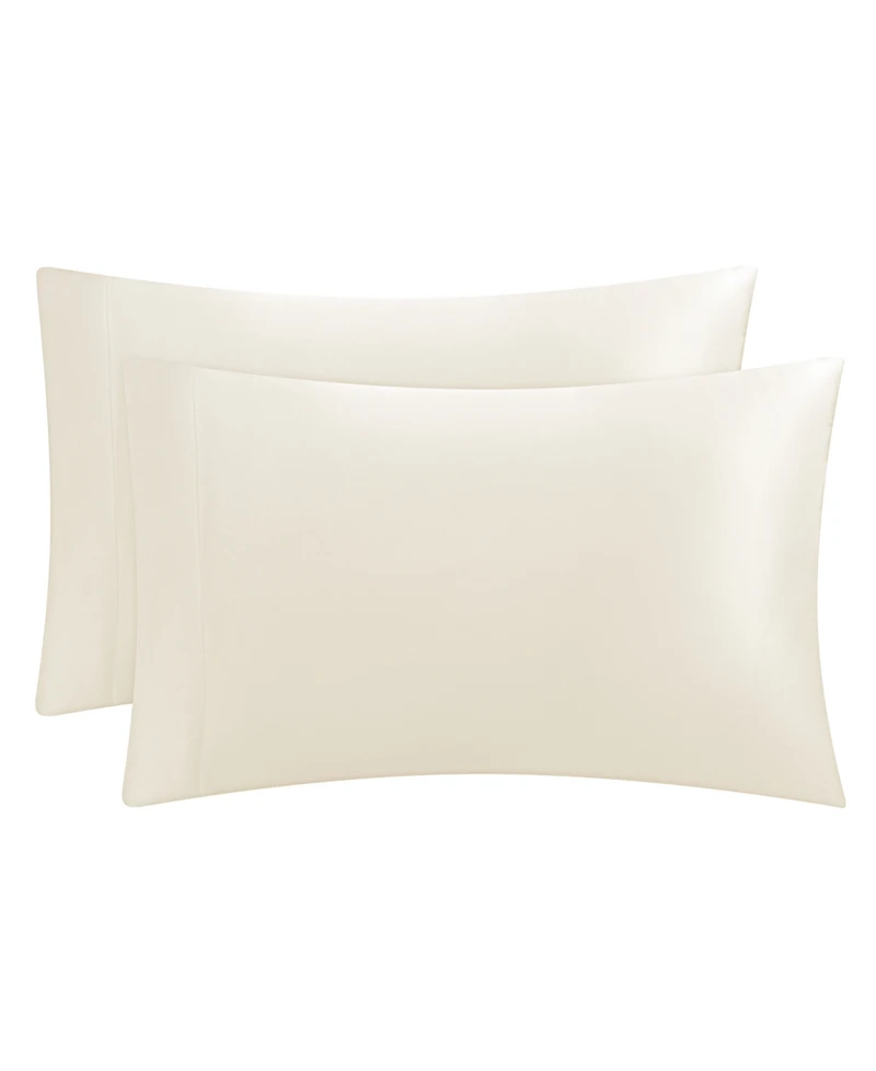 Juicy Couture Satin 2 Piece Pillow Case Set, Standard