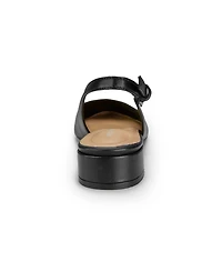 Easy Spirit Women's Cassius eFlex Low Block Heel Slingback Pumps