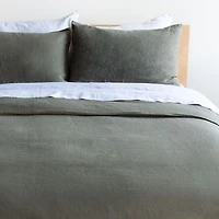 100% French Linen Duvet Cover - Full/Queen