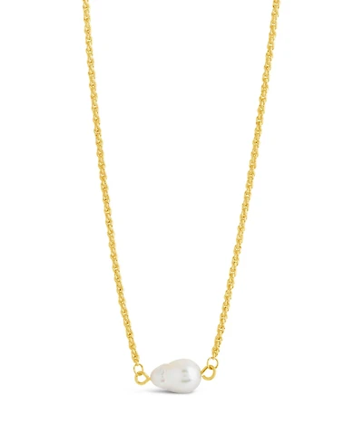 Sterling Forever Elyse Cultured Freshwater Pearl Pendant Necklace