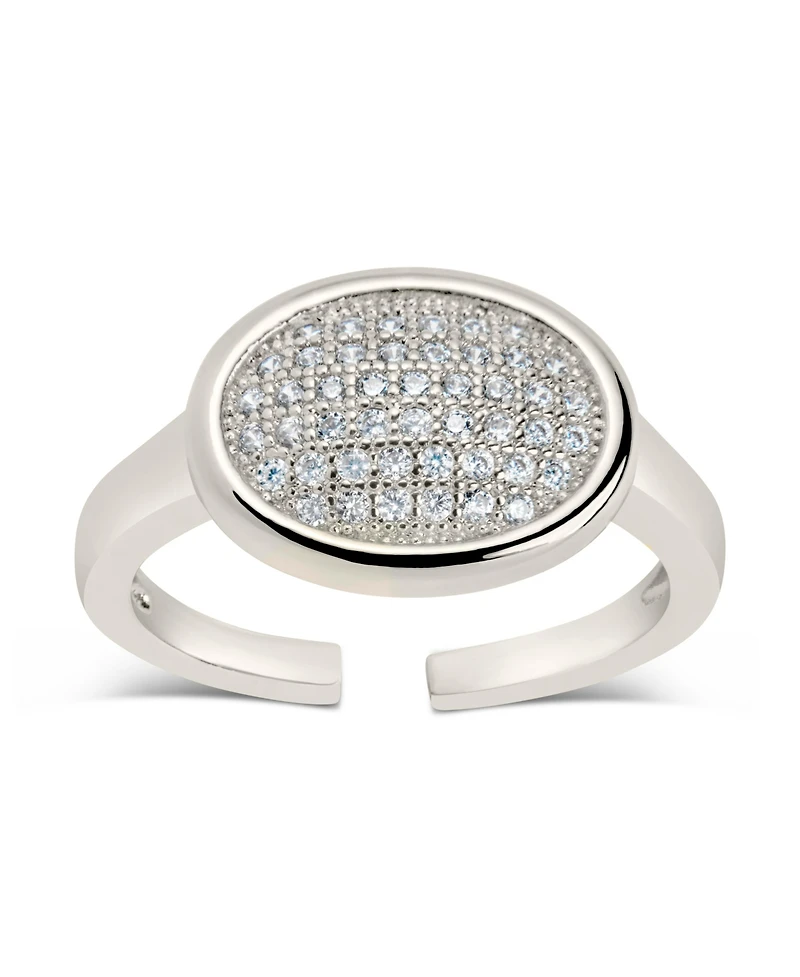 Sterling Forever Mira Open Band Ring