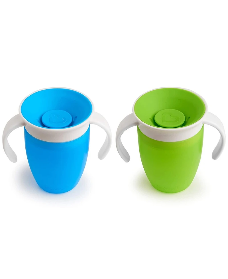Munchkin Toddler Miracle 360 Trainer and Sippy Cup Set, 7 and 10 oz, 3 Pack