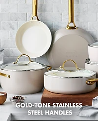 GreenPan Reserve Padova Ceramic 10" & 12" Nonstick Frypans, Set of 2