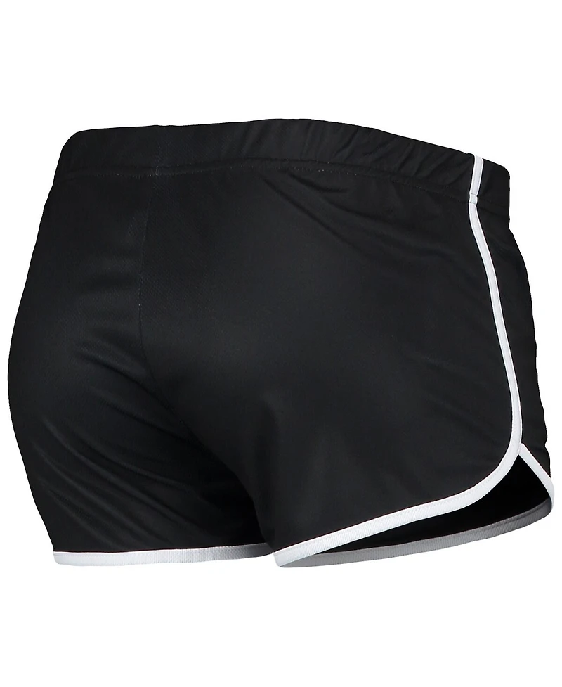 Women's ZooZatz Black Lafc Mesh Shorts