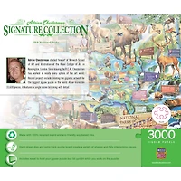 Signature Collection - Usa National Parks 3000 Piece Jigsaw Puzzle - Flawed