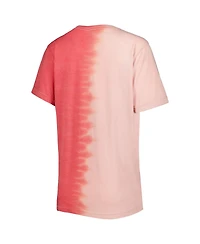 Women's Gameday Couture Scarlet Ohio State Buckeyes Find Your Groove Split-Dye T-shirt