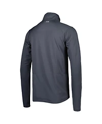 Men's Msx by Michael Strahan Charcoal Philadelphia Eagles Half-Zip Hoodie