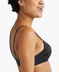 Maidenform Love the Lift Rose Gold Lace Push Up Bra DM9900