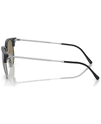 Ray-Ban Unisex New Clubmaster 51 Polarized Sunglasses, RB441651-zp