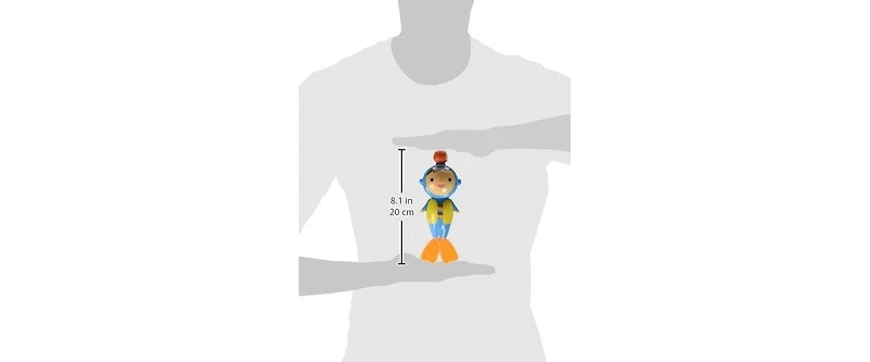 Munchkin Toddler Blue Scuba Diver Swimming Bath Toy