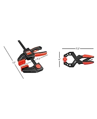 Bessey Trigger and Spring Combo Deep Reach Clamp Tool Set, 6 Piece