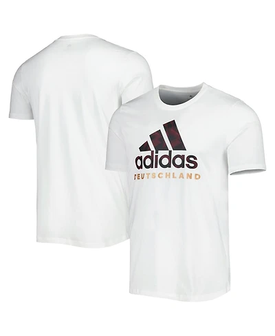 Men's adidas White Germany National Team Dna Graphic T-shirt