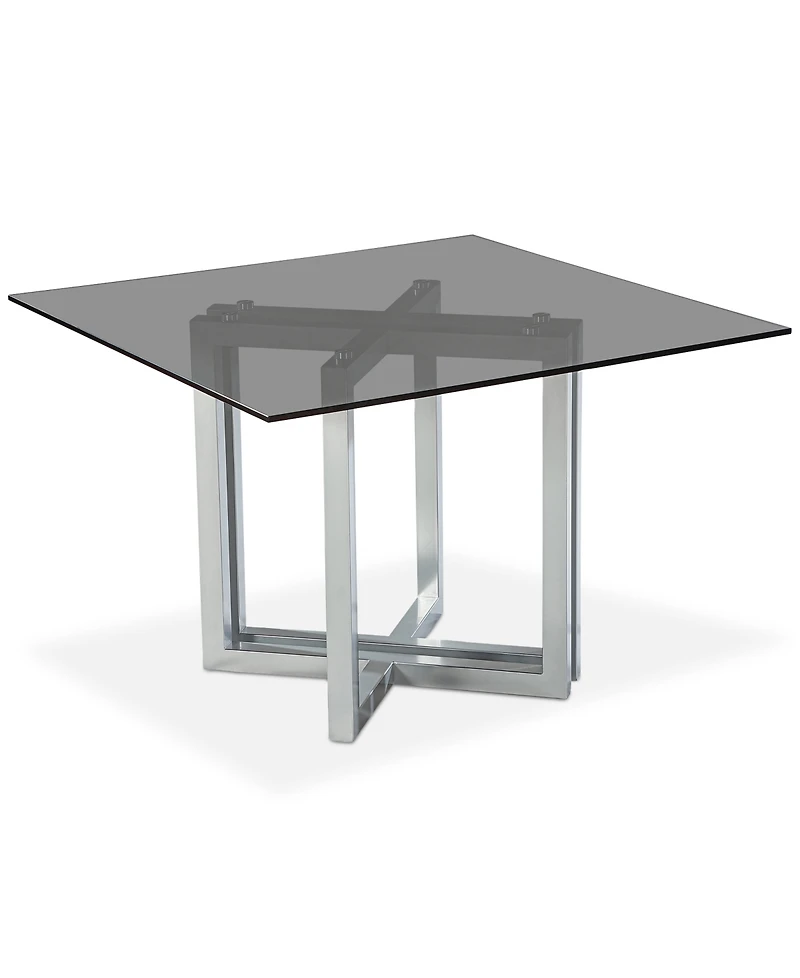 Emila Square Glass Dining Table, Created for Macy's