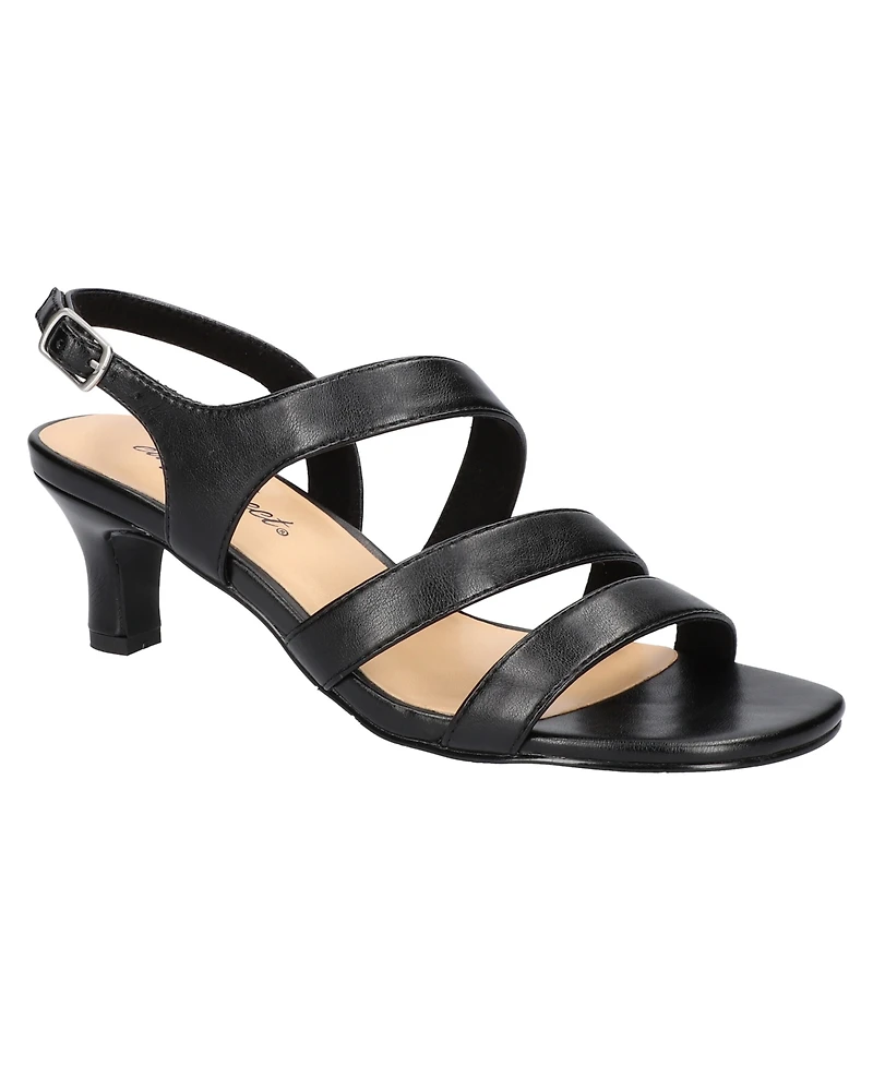 Easy Street Women's Como Heeled Sandals