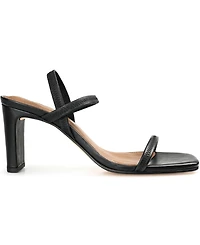 Journee Signature Women's Lenonn Block Heel Dress Sandals