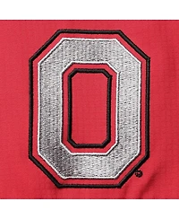 Men's Columbia Scarlet Ohio State Buckeyes Big and Tall Tamiami Omni-Shade Button-Down Shirt