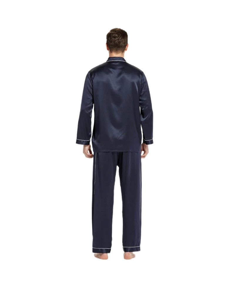 Lilysilk Men's Unique Silk Pajamas Set For Men
