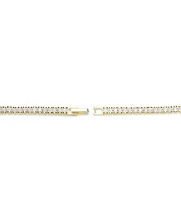 Sterling Silver Shimmering Clear Cubic Zirconia Tennis Bracelet