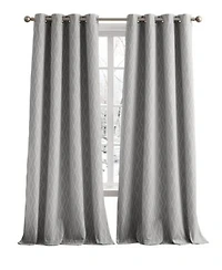 G.H. Bass Co. Outdoor River Diamond Grommet Blackout Set 2 Panels Collection