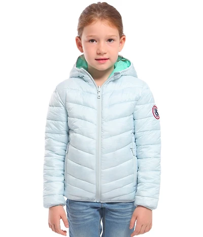 Rokka&Rolla Girls Reversible Lightweight Puffer Jacket