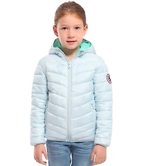 Rokka&Rolla Girls Reversible Lightweight Puffer Jacket