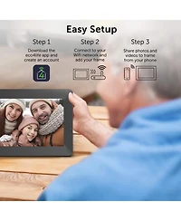 10.1" WiFi Digital Photo Frame with Photos/Videos sharing