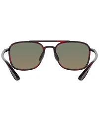 Maui Jim Unisex Keokea 55 Sunglasses