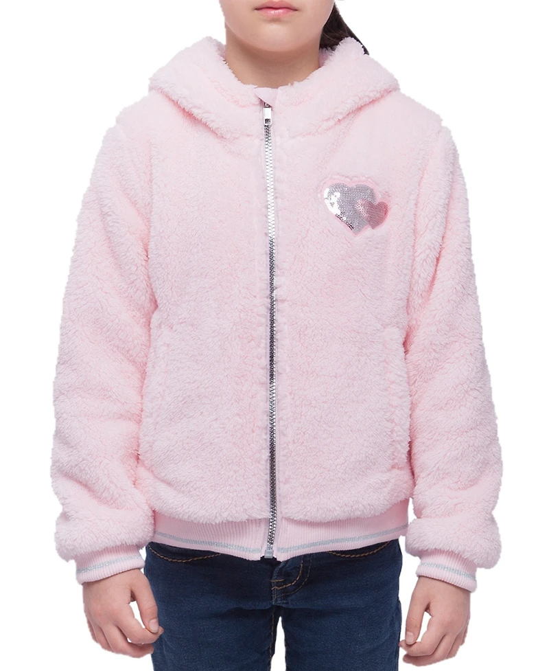 Rokka&Rolla Girls Sherpa Fleece Jacket