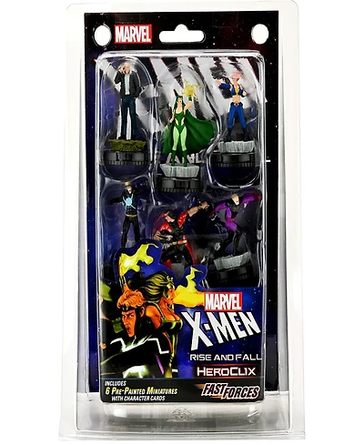 WizKids Games Marvel Heroclix X-Men Rise and Fall Fast Forces 12 Piece Set