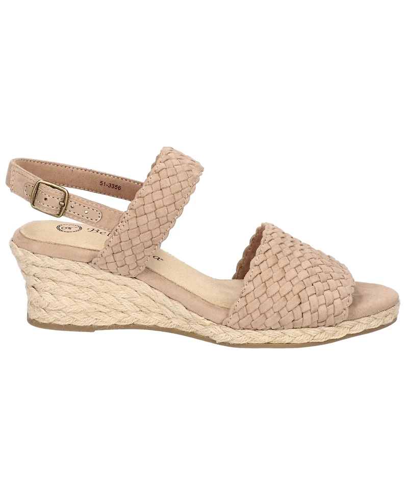 Bella Vita Women's Mariella Espadrille Wedge Sandals