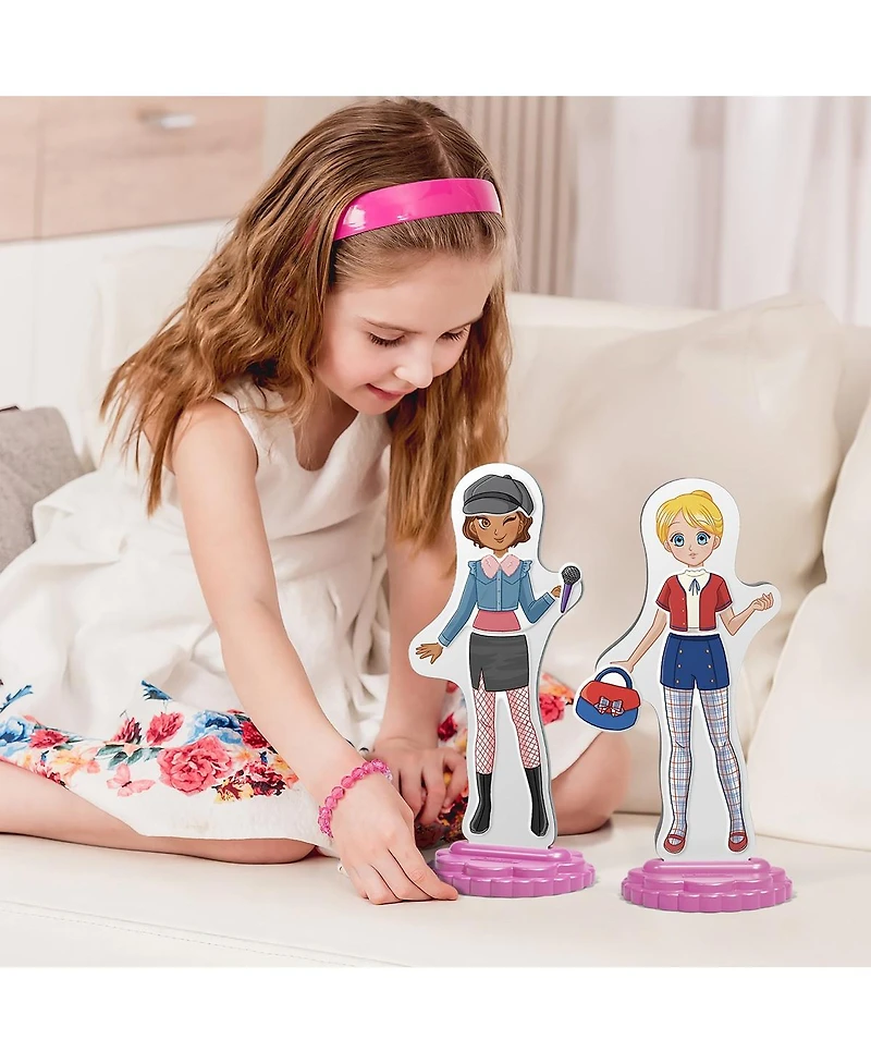 Quercetti Magnetic Fashion - 57 Pcs