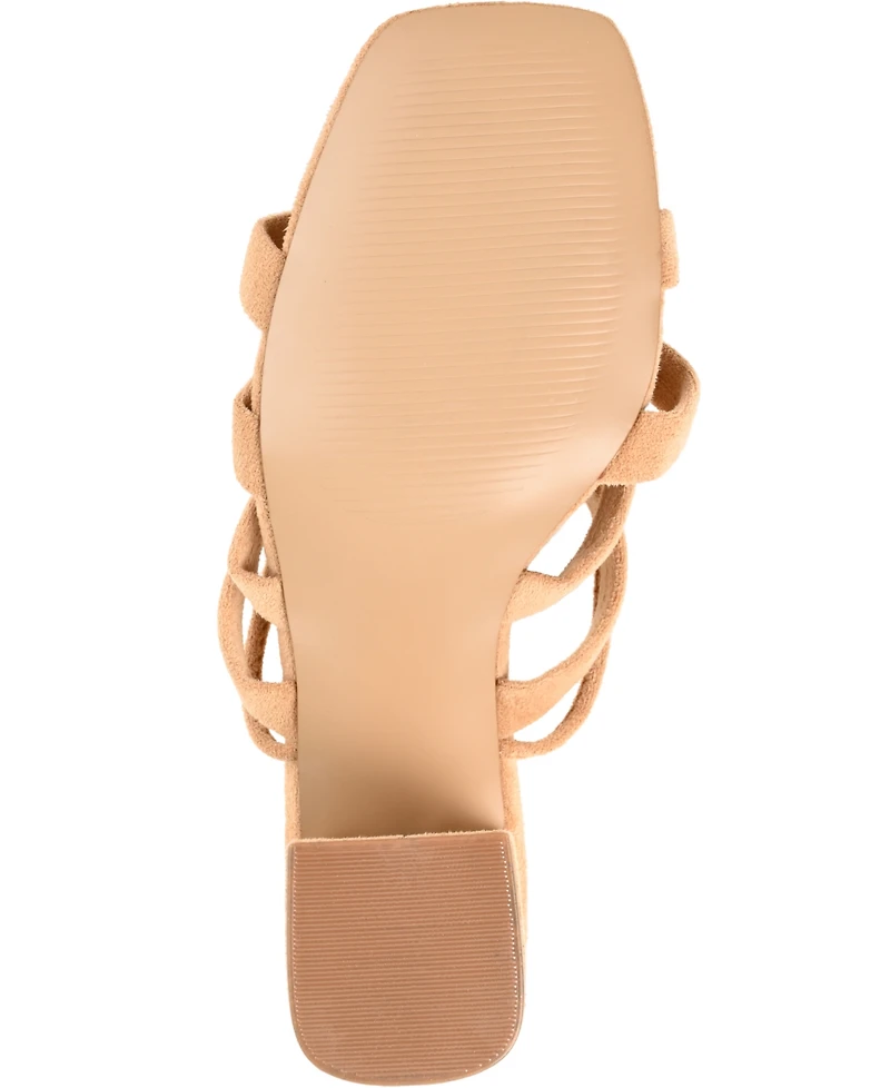 Journee Collection Women's Sevyn Tie-Up Sandals