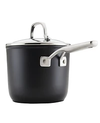 KitchenAid Hard-Anodized 3 Quart Induction Nonstick Saucepan with Lid